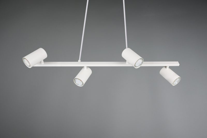 Moderne witte metalen hanglamp Marley - Afbeelding 2
