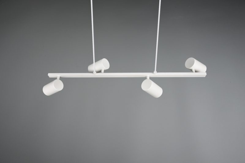 Moderne witte metalen hanglamp Marley - Afbeelding 3