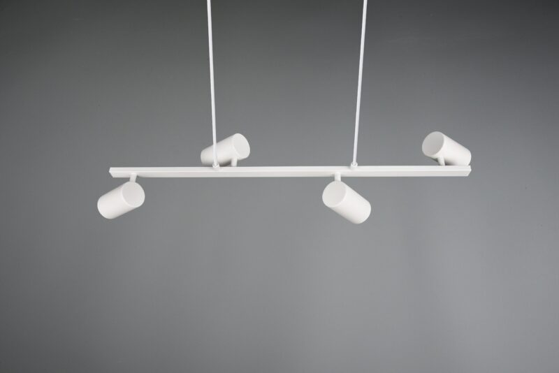 Moderne witte metalen hanglamp Marley - Afbeelding 3