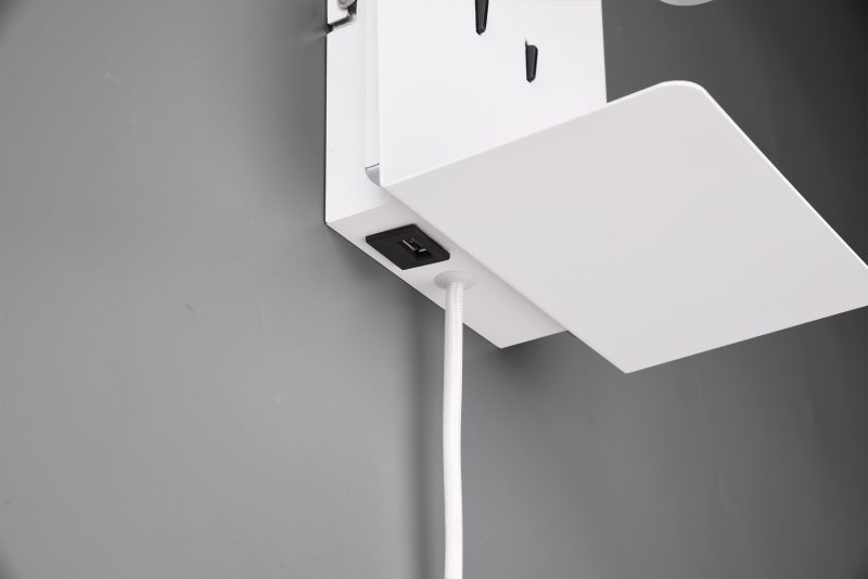 Moderne witte metalen wandlamp Element - Afbeelding 4