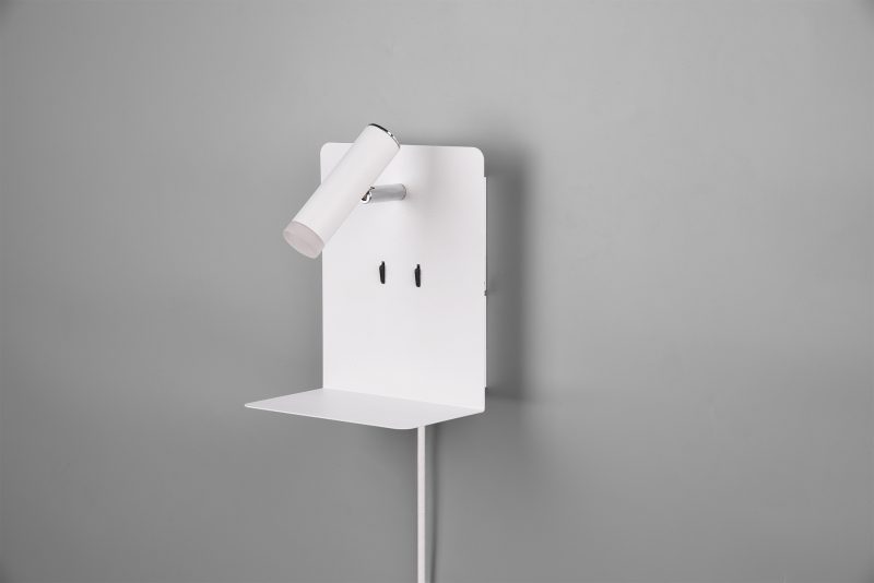 Moderne witte metalen wandlamp Element - Afbeelding 5