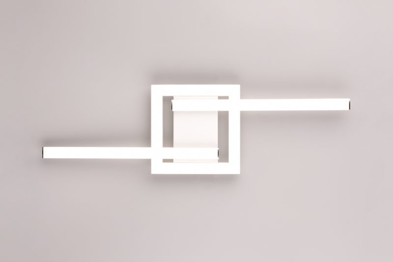 Moderne witte plafonnière met lichtstaven Viale - Afbeelding 4