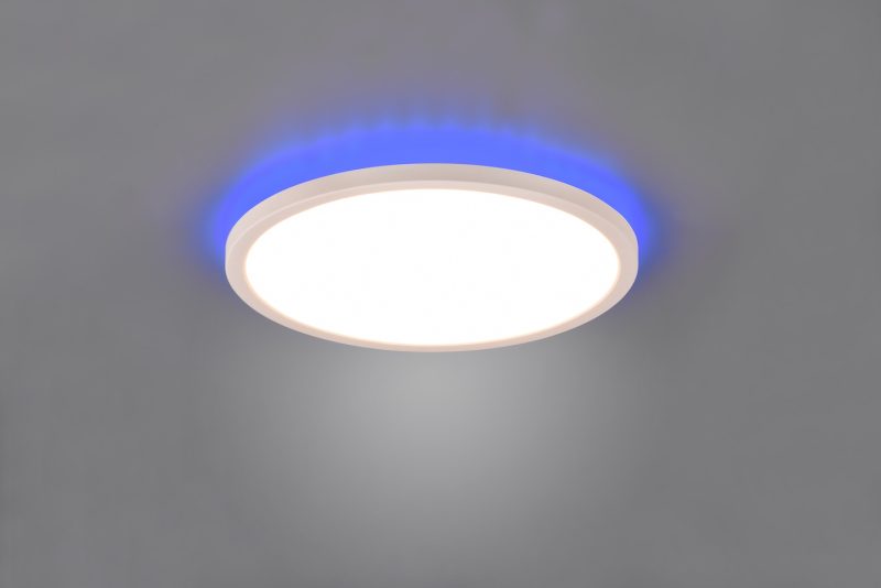 Moderne witte plafonnière rond Aureo - Afbeelding 3