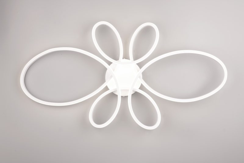 Moderne witte plafonnière rond design Fly - Afbeelding 2