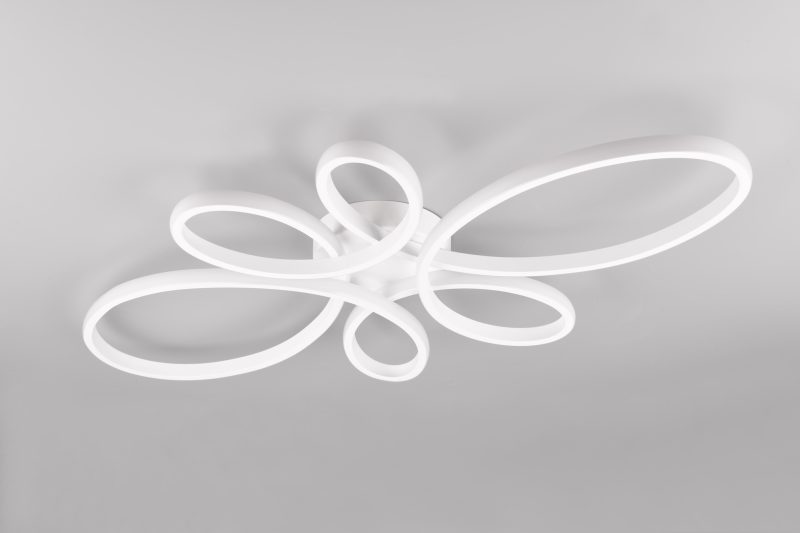 Moderne witte plafonnière rond design Fly - Afbeelding 4