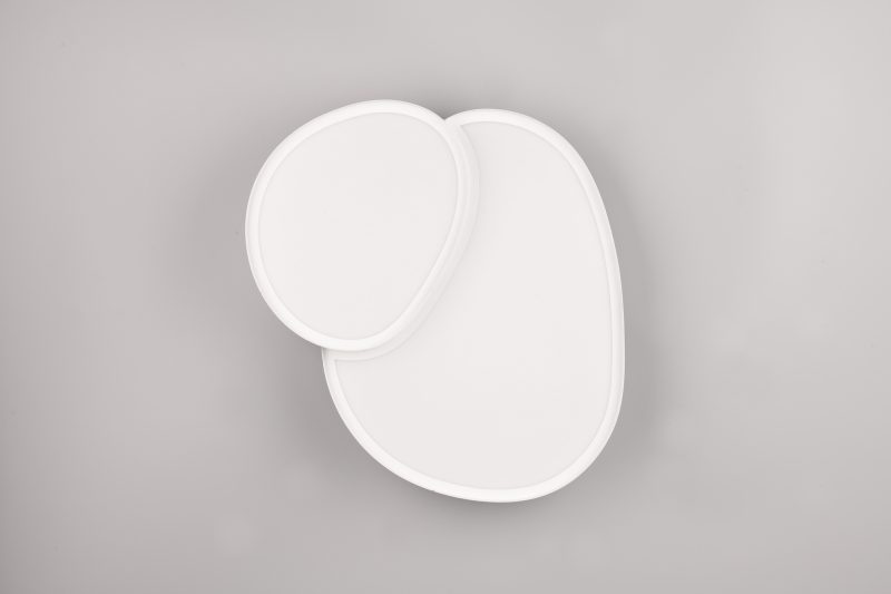 Moderne witte plafonnière twee lichtbakken Rise - Afbeelding 5