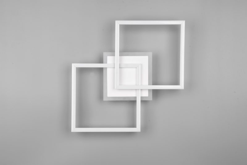 Moderne witte plafonnière vierkant Venida - Afbeelding 3