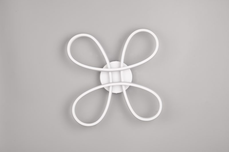 Moderne witte plafonnière vlindervorm Fly - Afbeelding 5