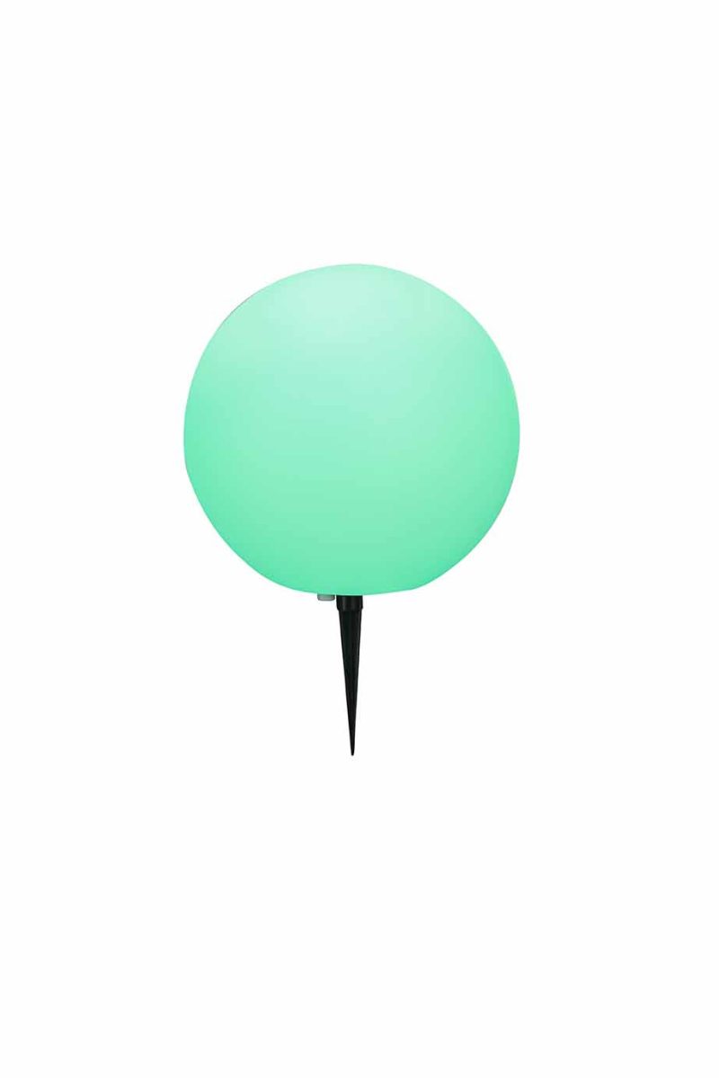 Moderne witte plastic buitenlamp Globo Toula - Afbeelding 2