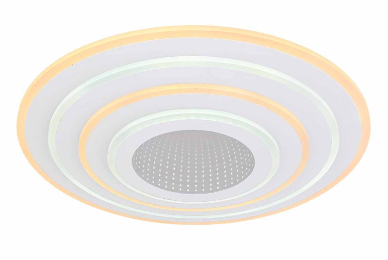 Moderne witte ronde plafondlamp metaal Globo Jocelyn - Afbeelding 4