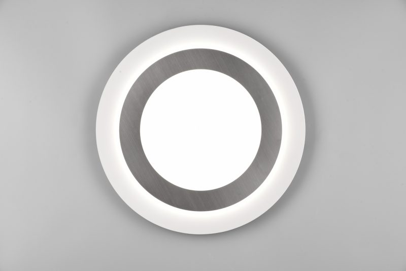 Moderne witte ronde plafonnière Morgan - Afbeelding 2
