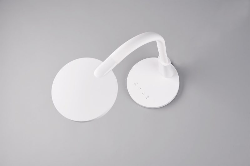 Moderne witte ronde tafellamp Sally - Afbeelding 2