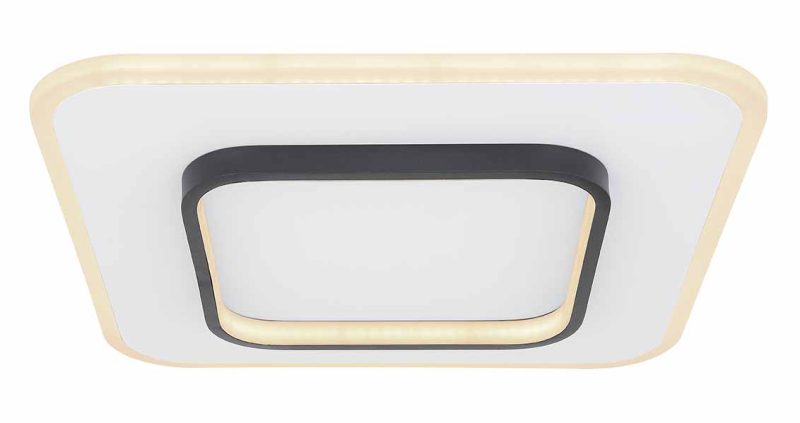 Moderne witte vierkante plafondlamp Globo Lima - Afbeelding 2