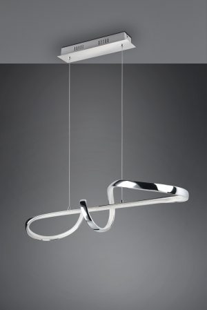 Zilveren hanglampen