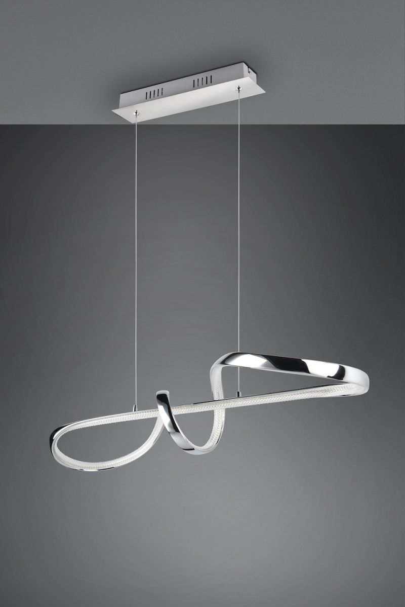 Zilveren hanglampen