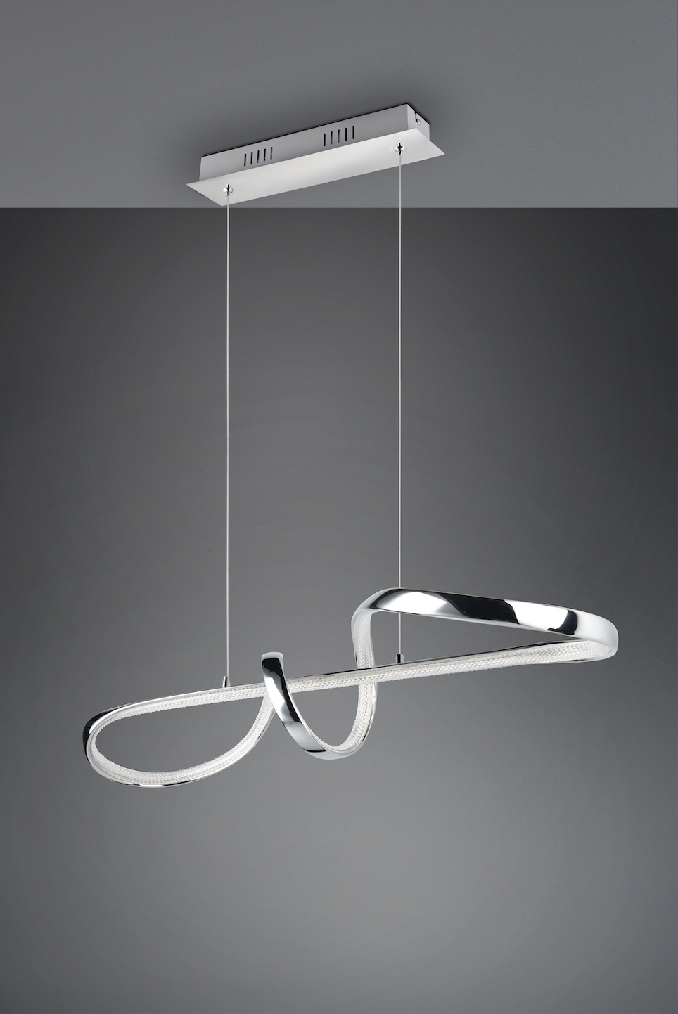 Zilveren hanglampen