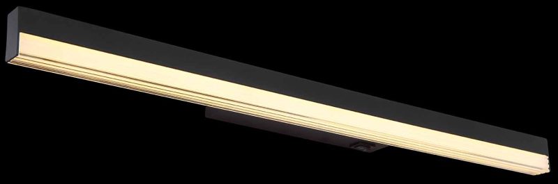 Moderne zwarte balk metalen wandlamp Globo Sallo - Afbeelding 3