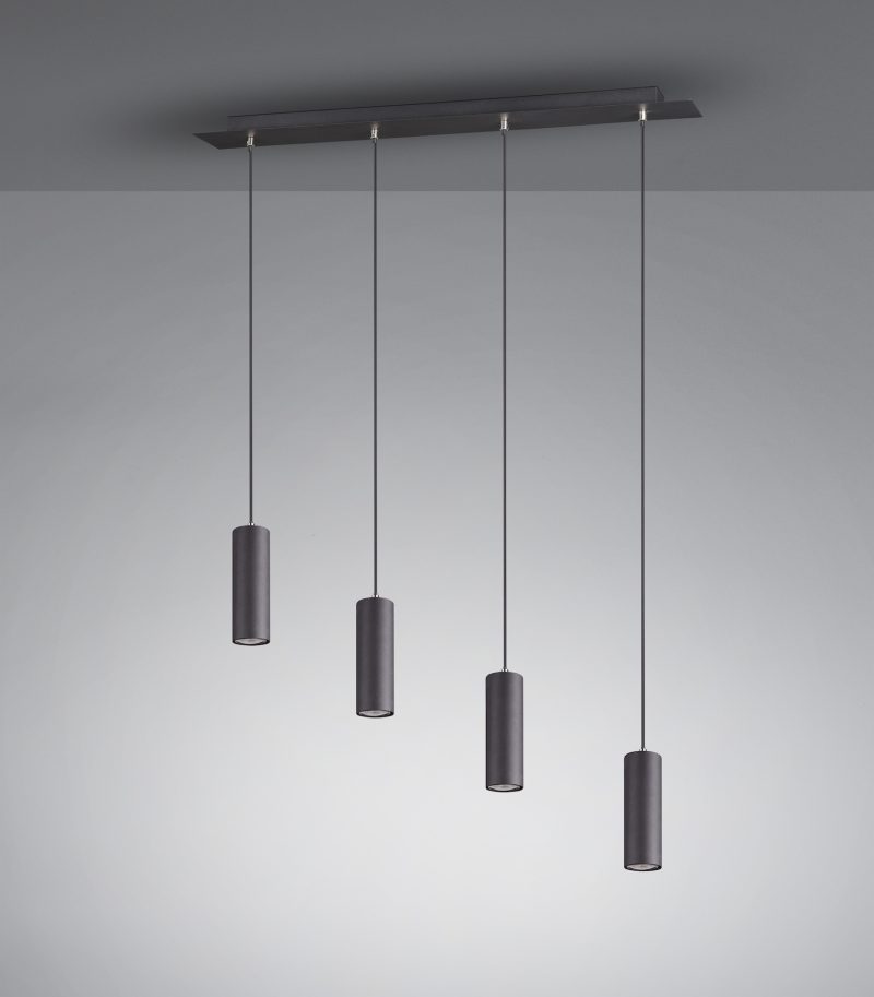 Moderne zwarte hanglamp ronde lampen Marley - Afbeelding 3