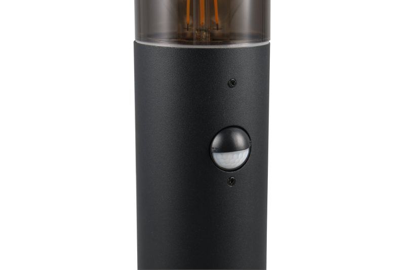 Moderne zwarte kokervormige buitenlamp Hoosic - Afbeelding 2