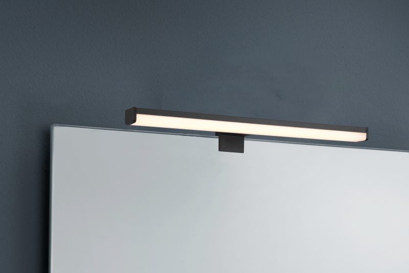 Moderne zwarte kunststof wandlamp Lino - Afbeelding 3