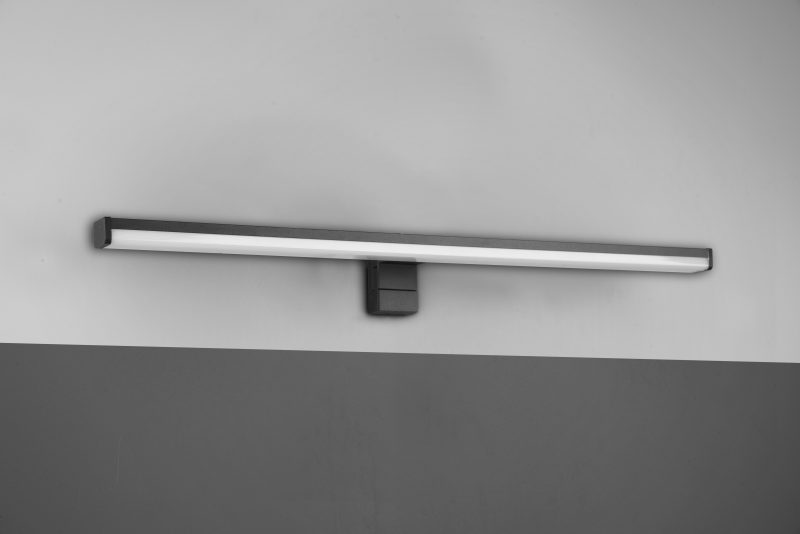 Moderne zwarte kunststof wandlamp Lino - Afbeelding 5