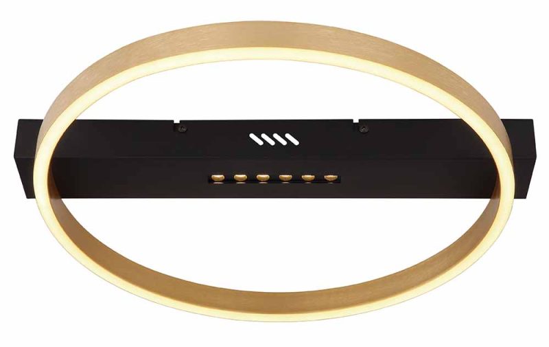 Moderne zwarte metalen plafondlamp Globo Luffy - Afbeelding 2