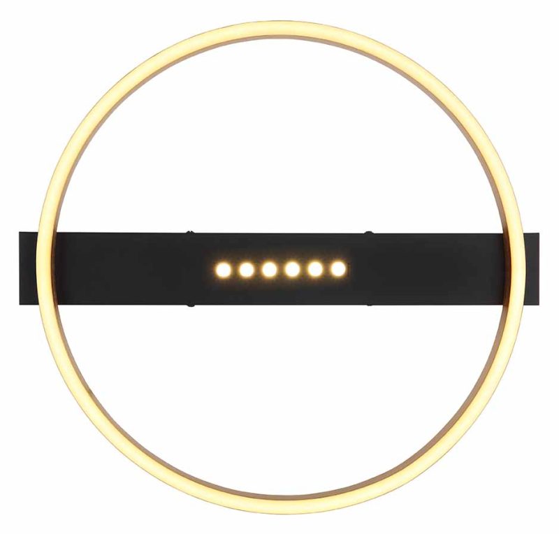 Moderne zwarte metalen plafondlamp Globo Luffy - Afbeelding 3