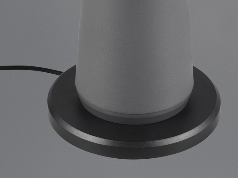 Moderne zwarte paddenstoel oplaadbare tafellamp Fungo - Afbeelding 4