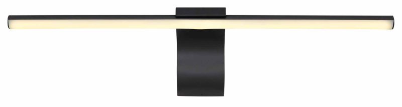 Moderne zwarte wandlamp metaal Globo Pepe - Afbeelding 2