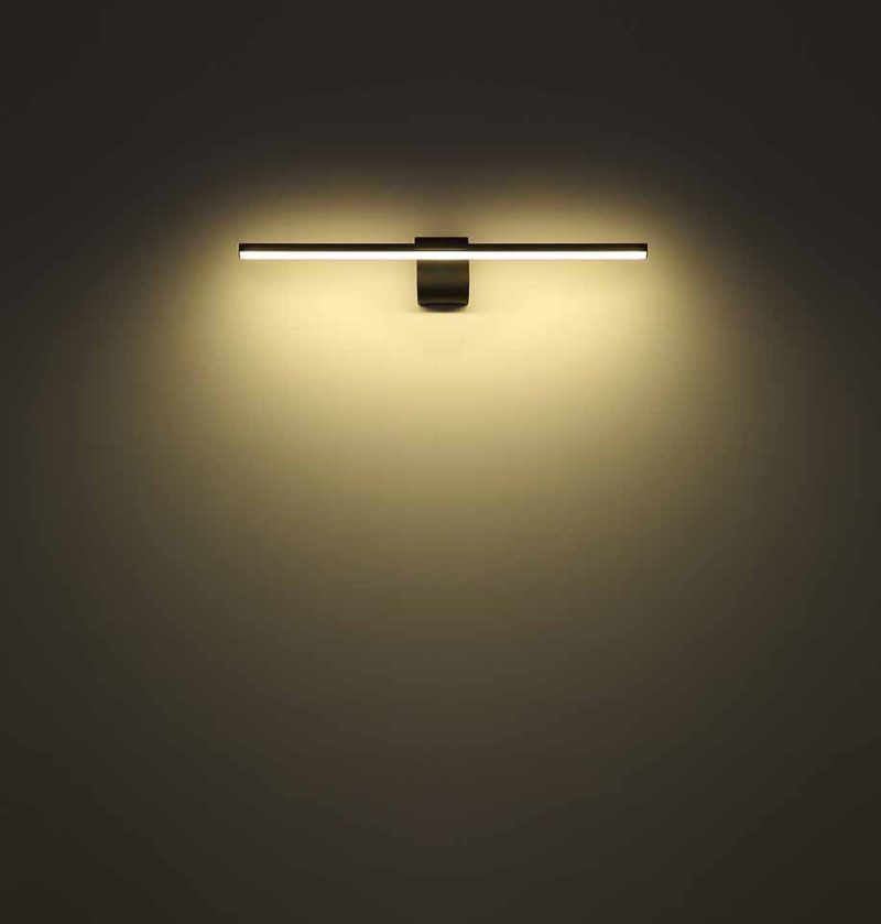Moderne zwarte wandlamp metaal Globo Pepe - Afbeelding 3