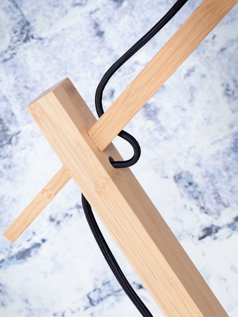 Naturel bamboe bohemian vloerlamp GOOD&MOJO Ibiza - Afbeelding 9