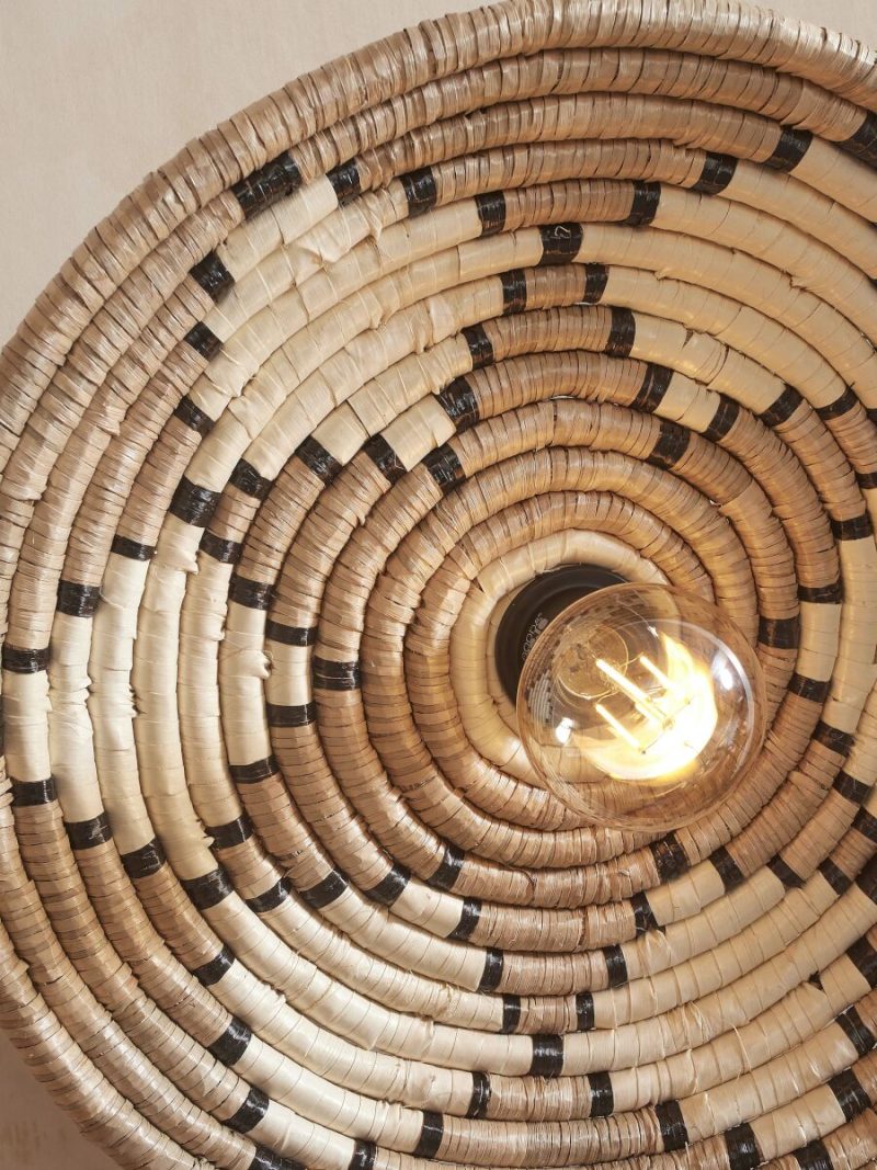 Naturel koepelvormige plafondlamp zeegras GOOD&MOJO Andros - Afbeelding 2