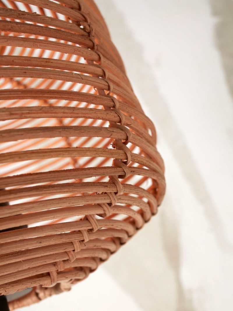Naturel rotan bamboe vloerlamp bohemien GOOD&MOJO Tanami - Afbeelding 6