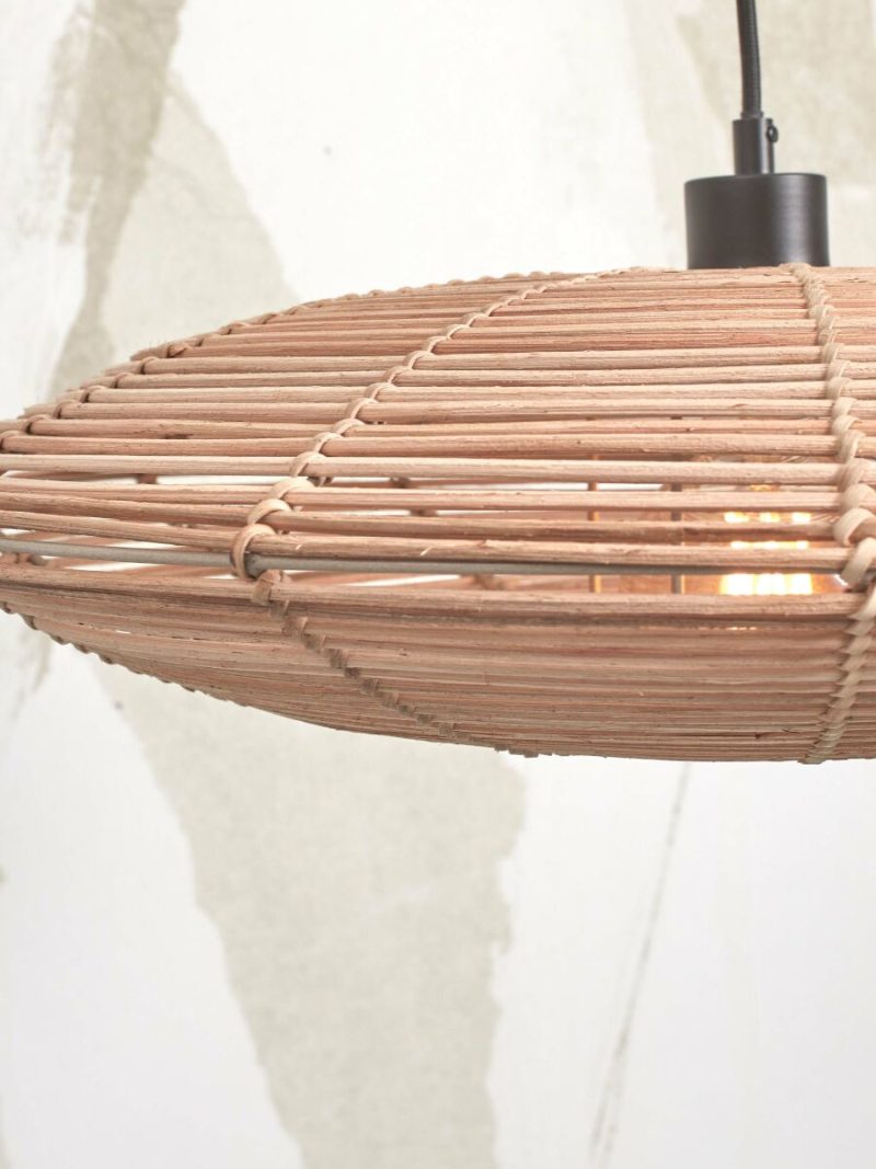 Naturel vloerlamp bohemian rotan bamboe GOOD&MOJO Tanami - Afbeelding 6