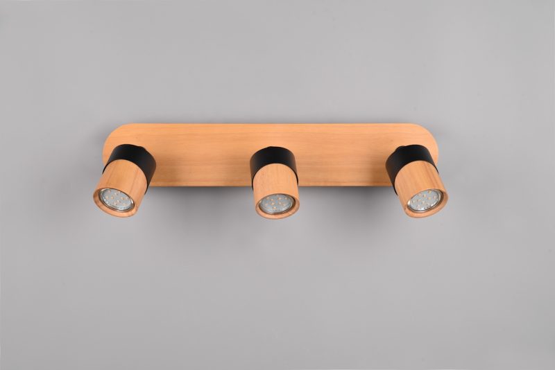 Natuurlijke houten spots met zwart Aruni - Afbeelding 3