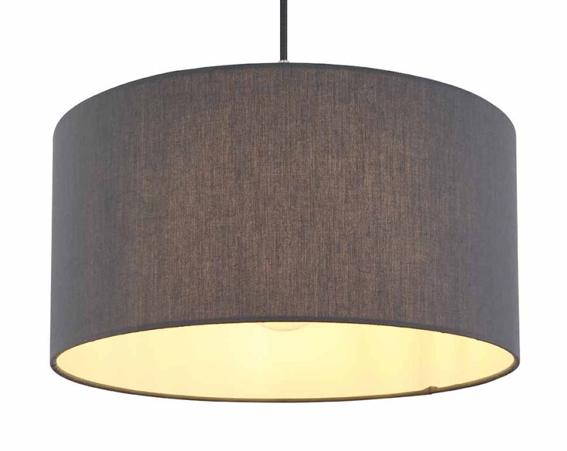 Nikkelen hanglamp klassiek metaal Globo Sanna - Afbeelding 2