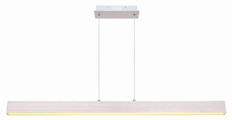 Nikkelen moderne metalen hanglamp Globo Verena - Afbeelding 2