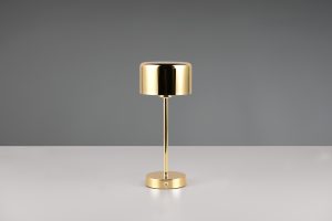 Gouden bureaulamp