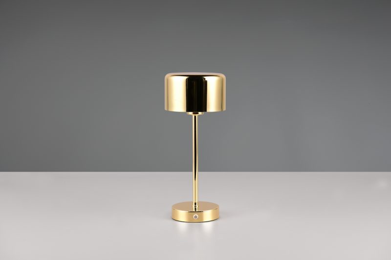 Gouden bureaulamp