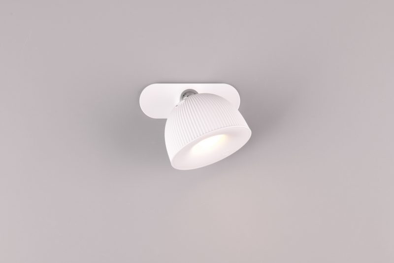 Oplaadbare moderne witte richtbare tafellamp Maxima - Afbeelding 2
