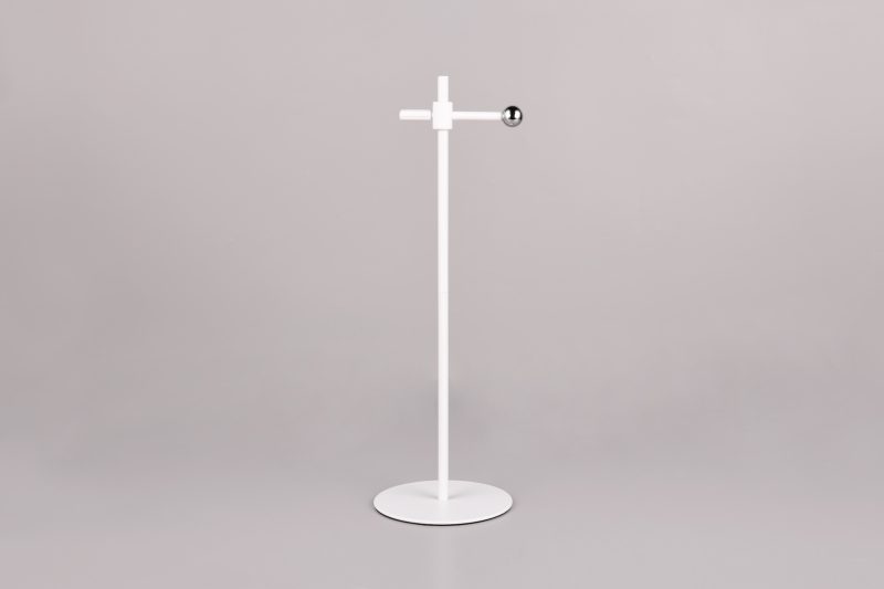 Oplaadbare moderne witte richtbare tafellamp Maxima - Afbeelding 5