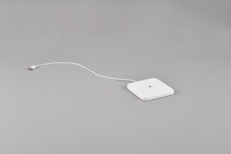 Oplaadbare moderne witte tafellamp Fernandez - Afbeelding 5