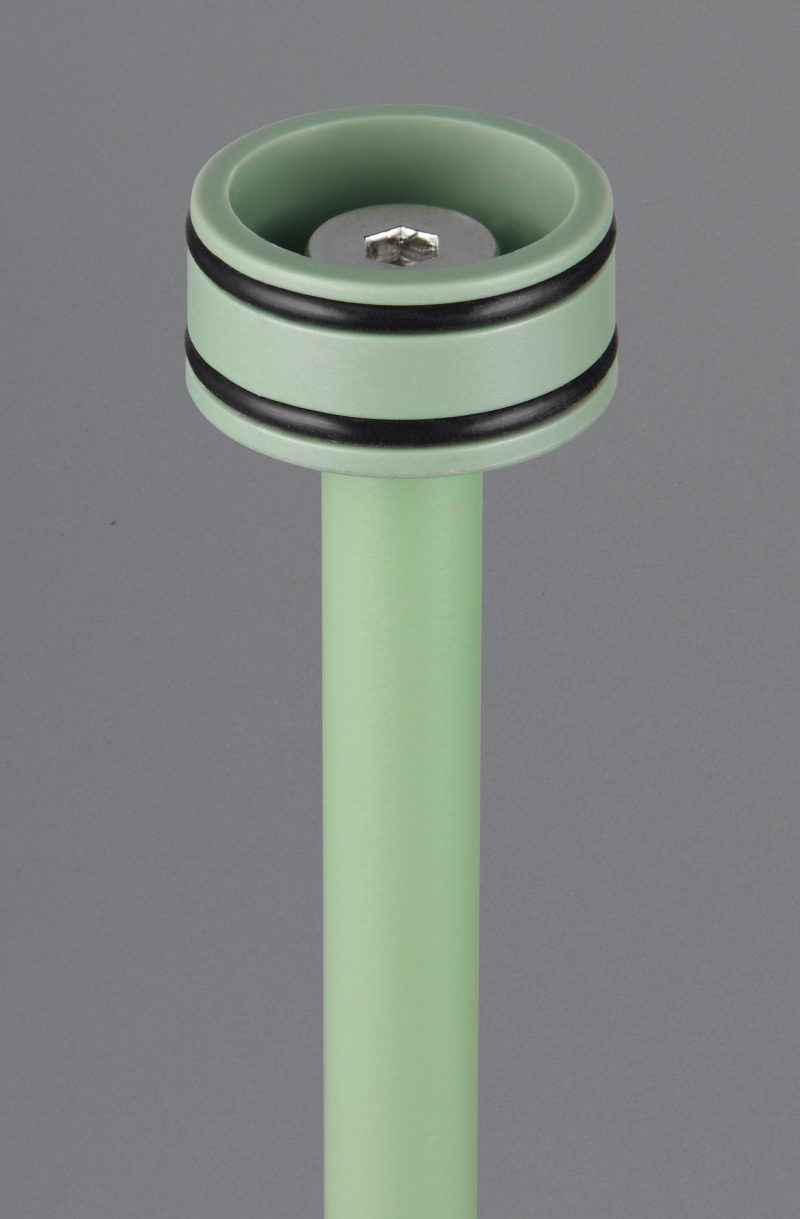 Oplaadbare vloerlamp binnen/buiten groen metaal Suarez - Afbeelding 4