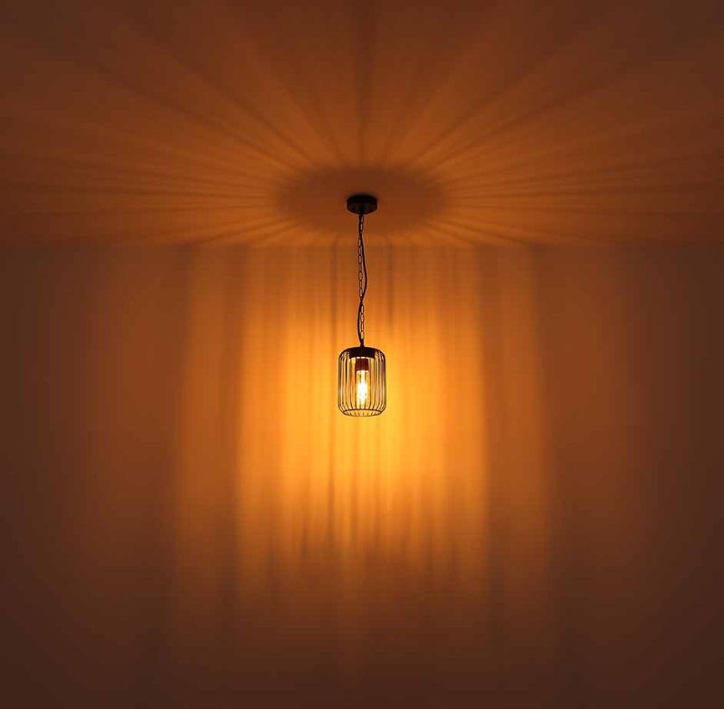 Ovale zwarte buitenlamp retro Globo Adelheid - Afbeelding 4