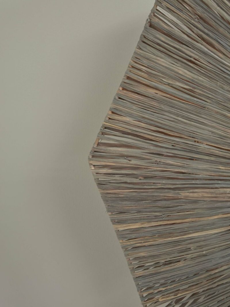 Plafondlamp achthoek grijs raffia L GOOD&MOJO Panama - Afbeelding 5