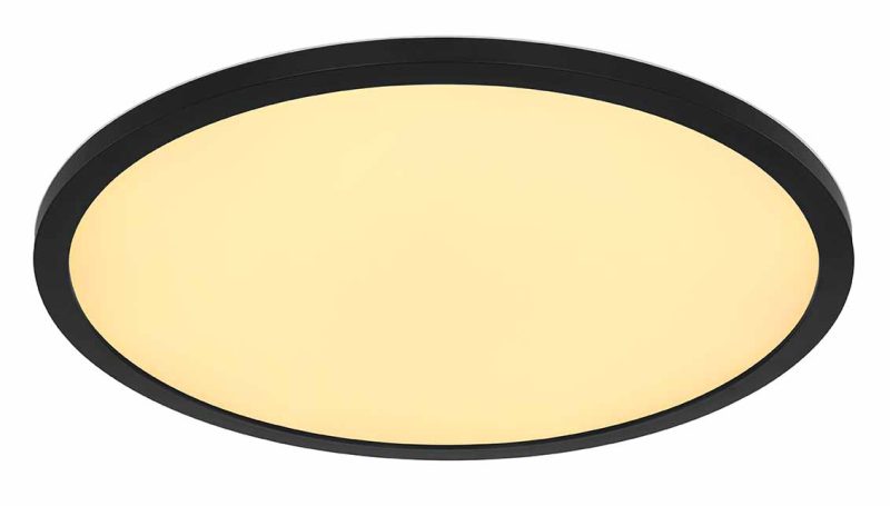 Plafondlamp modern plastic zwart Globo Sapana - Afbeelding 3