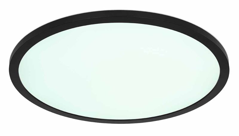 Plafondlamp modern plastic zwart Globo Sapana - Afbeelding 4