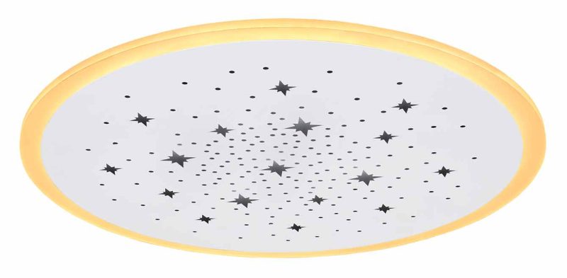 Plafondlamp modern wit metaal Globo Murphy - Afbeelding 4