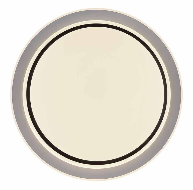 Plafondlamp wit metaal modern Globo Foppa - Afbeelding 2