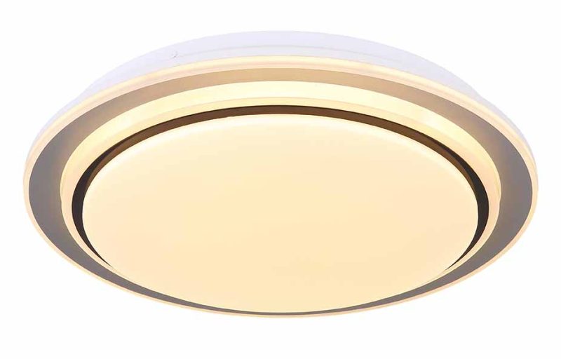 Plafondlamp wit metaal modern Globo Foppa - Afbeelding 3